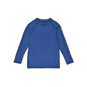 NEW SNAPPER ROCK kid's long sleeve rash top in denim blue